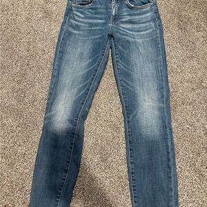 Blank NYC Women's Slim Straight Jeans in Faded Blue